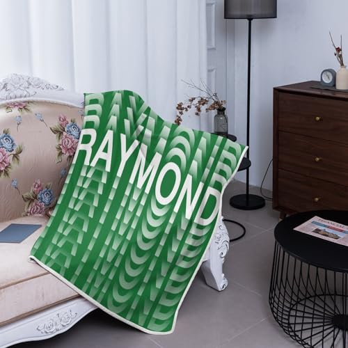 GoTussWO Custom Text for Couple Family Friends Adults Forest lanket That Stays Cool All Night, Cooling Bedding for Hot Sleepers,30x40Inch