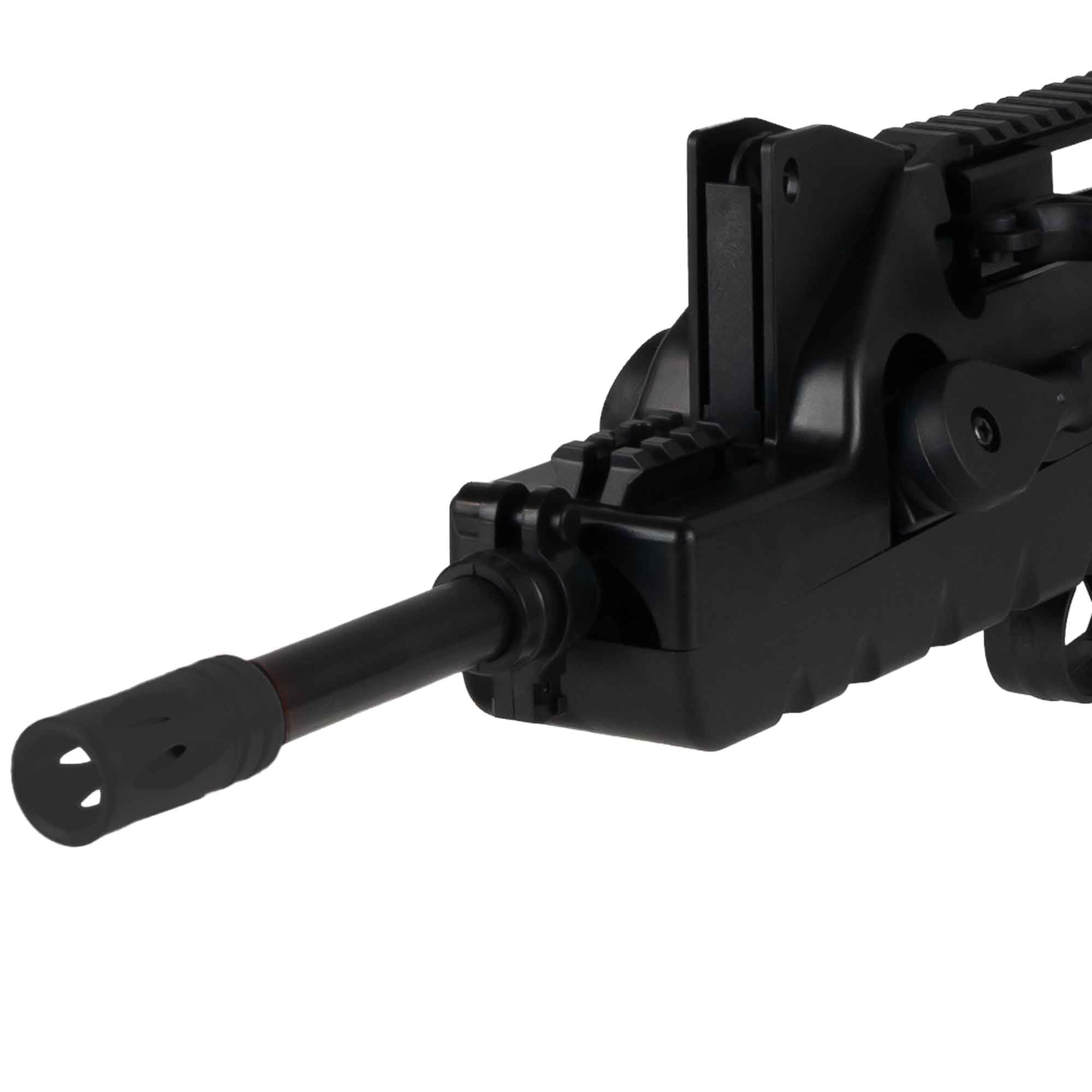 Fucile Softair Manuale a Molla Famas Migliorato/Potenza: 0,9 Joule/Colore:Nero/plastica ABS ad alta resistenza
