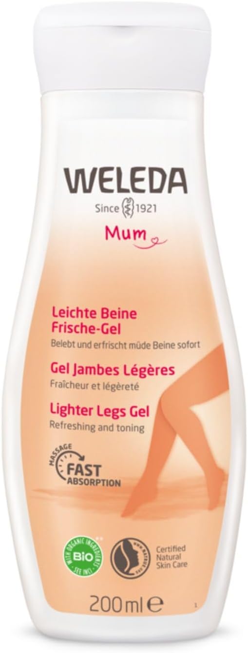 Weleda Gel Fraîcheur Jambes Légères à l'Arnica et Hamamélis 200 ml