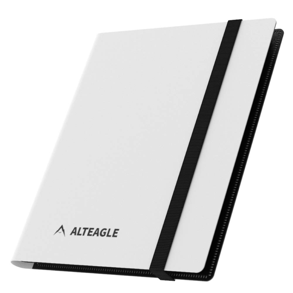Amazon.com: Alteagle 4 Pocket Trading Card Binder, 160 Side Loading Pocket  Album for TCG -White : Electronics