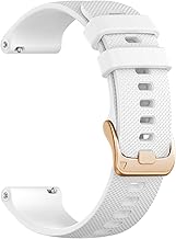 18 mm, 19 mm, 20 mm, 22 mm, soft silicone strap, quick release sports bracelet for women and men