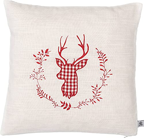 Cuscino Cembro Ricamato 40x40 cm