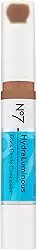 No7 Corretivo hidralumínio - Corretivo sob os olhos de cobertura total para olheiras com cafeína e ceramidas - Maquiagem hidratante e iluminadora para os olhos - Shade 10 (3,9 ml)