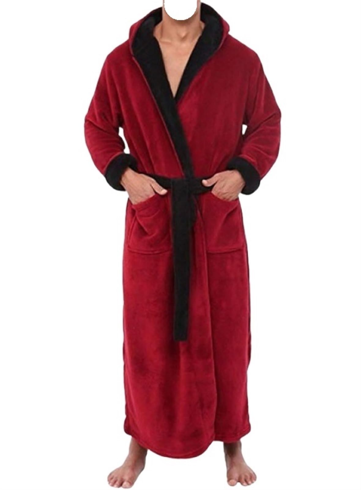 Szlafrok Spa Homewear Męska Piżama Zimowa Piżama Bielizna Nocna Koszule Nocne Szlafrok Jesień I Zima Bathrobe