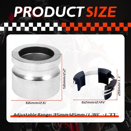 Image of 35-50mm Motorcycle Fork Seal Tool,Adjustable Fork Seal Driver For Harley Davidson Suzuki Kawasaki Yamaha Honda Motorcycles Dirt Bike Fork Seal Tool
