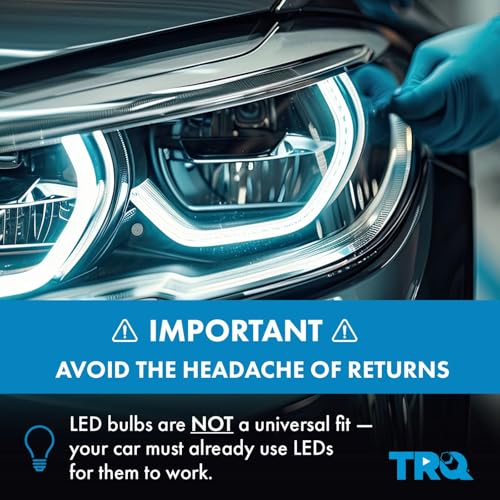 Image of TRQ Driver & Passenger Side Headlight Assembly Set Headlights Driver & Passenger Side Compatible with 2021-2022 Dodge Durango CH2502345 CH2503345