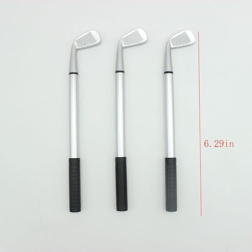 Miniatura 4 de 12 bolígrafos de golf, mini bolígrafos de palos de golf, mini bolígrafos de palos de golf, bolígrafos decorativos de golf, divertidos deportes,