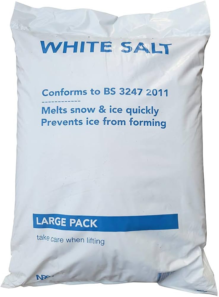 Halite 50 Rock Salt Ice And Snow Melt Deicer, Works To