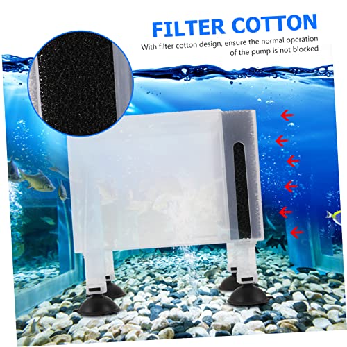 Caja protectora grande para bomba de agua transparente miniatura 2