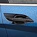ANFOKAS 4pcs Compatible with Hyundai Elantra 2025 2024 2023 2022 2021 Accessories Sporty Car Exterior Door Handle Cover Trims Protector -Glossy Black