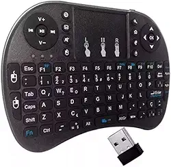 VNOOK Mini Teclado Universal Inteligente para TV Smart e Console de Jogos com USB