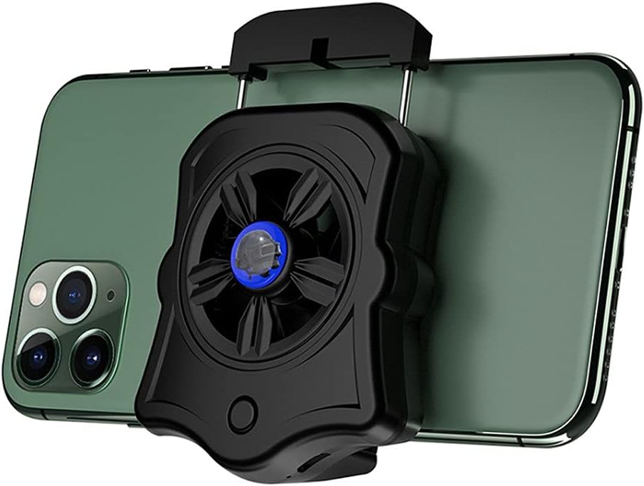 Hightech Mini Phone Cooler Holder Pad Game Cooler Phone Refrigerator Game Phone Radiator(E)