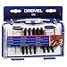 Dremel 688-01 69-Piece Rotary Tool Accessory Cutting Disc Kit, Black