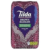 Tilda Brown Wholegrain Basmati Rice - 1kg (2.2lbs)