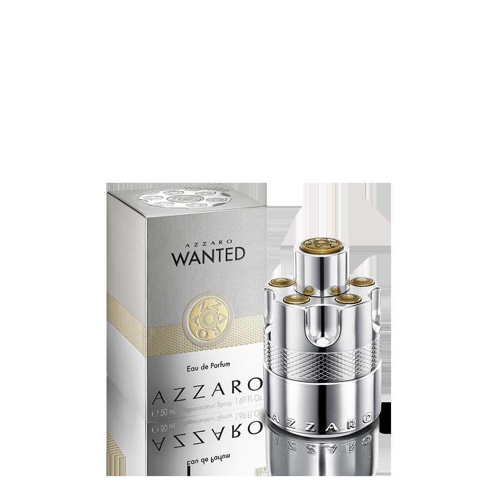 Azzaro Wanted Eau de Parfum 50 ml - Energizing & Intense Mens Cologne - Woody, Aromatic & Spicy Fragrance - Fresh Notes of Juniper Berries, Sage, Vetiver - Lasting Wear - Luxury Perfumes for Men-picture-19