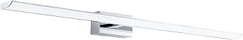 EGLO connect.z Smart-Home LED Ayna Lambas  Tabiano-Z, U 90,5 cm, ZigBee, Uygulama ve Sesli Kumanda Alexa, I k Rengi Ayarlanabilir S cak Beyaz-So uk Beyaz, RGB, K s labilir, Banyo Duvar Lambas ,