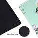 iLeadon Desk Pad Protector, Large Gaming Mouse Pad 35.1 x 15.75-inch 2.5mm Thick, Cute Desk Decor, Office Desk Writing Pad with Non-Slip Rubber Base for Home Office Work Accessories, Green Pink Rose