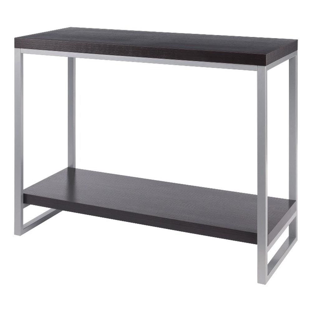 Wood Jared Console Table, Espresso Finish