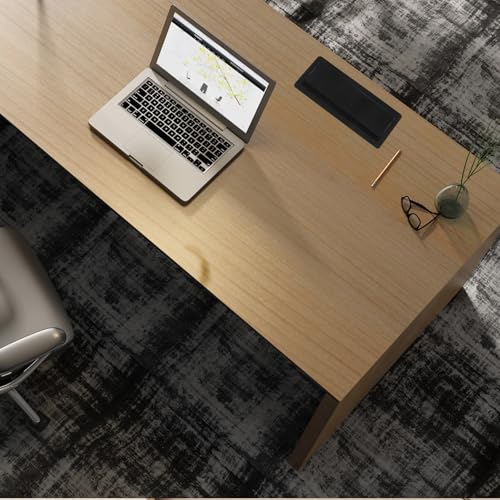 Tapa de cables de aleación para escritorio negro pasacables flexible hogar 7