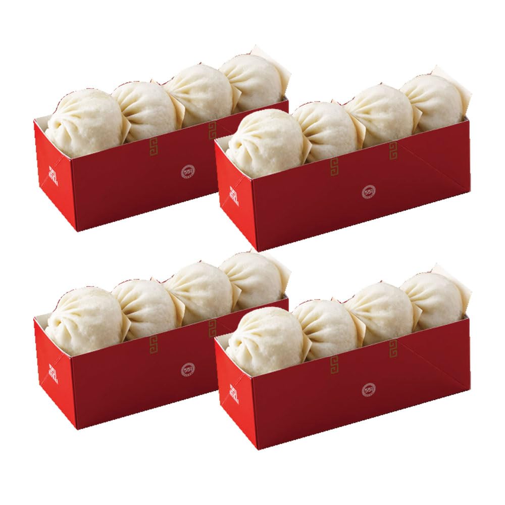 Amazon.co.jp: 大阪土産 ギフト 手土産 551蓬莱 豚まん 4個入 4箱 大阪