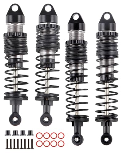 hopsupRC Full Aluminum Big Bore RC Shocks Absorber Damper Upgrades Part for 1/10...