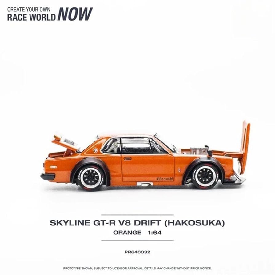 ポップレース 1/64 日産 スカイライン V8 ドリフト ハコスカ POP RACE 1/64 日産 スカイライン ドリフト ハコスカ SKYLINE GT