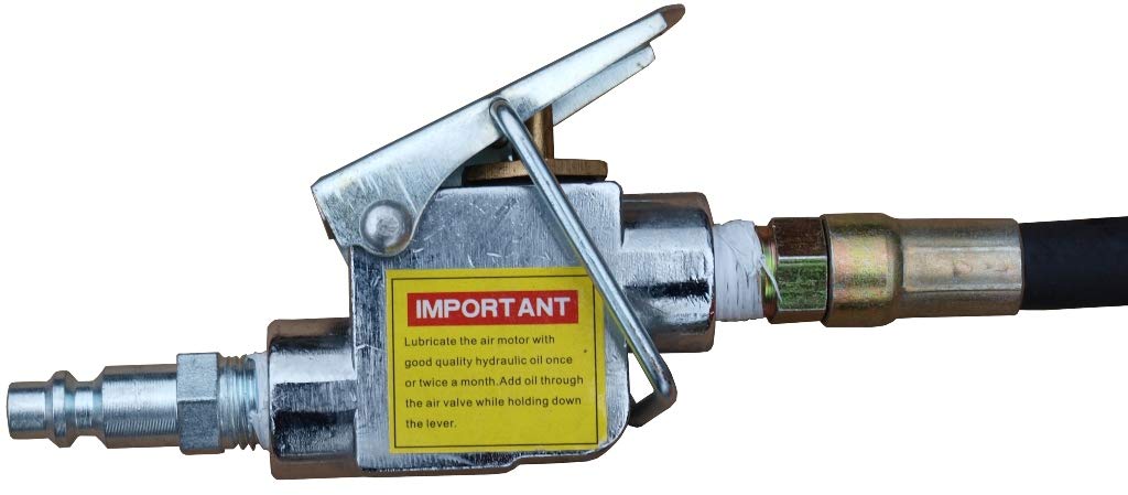 Carmax Werkstattpresse Satz 20T Hydraulikpumpe Druckluft Hydraulikzylinder Manometer