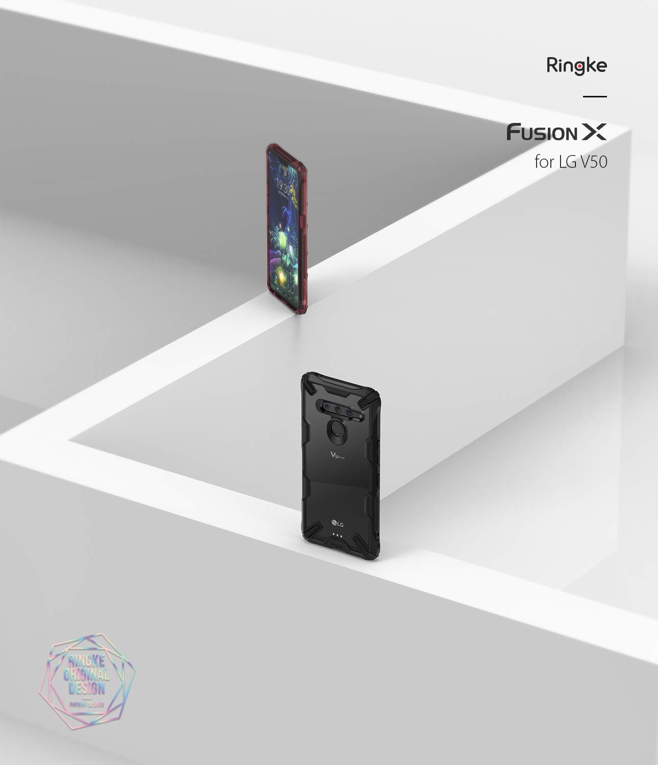Ringke Fusion X Designed For Lg V50 Thinq Case Impact Desertcart