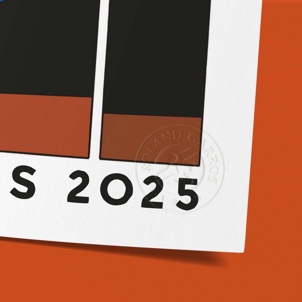 Offizielle Roland Garros Paris Poster (2025)