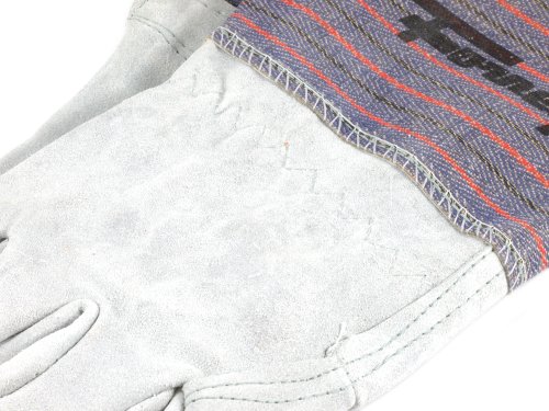 Forney 55199 Welding Work Glove, Large, Gray And Blue Leather #TOP2