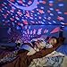 MOKOQI Star Projector Night Lights for Kids with Timer, Toys for 2-5-14 Year Old Boys Room Lights for Kids Glow in The Dark Stars Moon for Child Sleep Peacefully, Birthday Gifts for Boys-Black