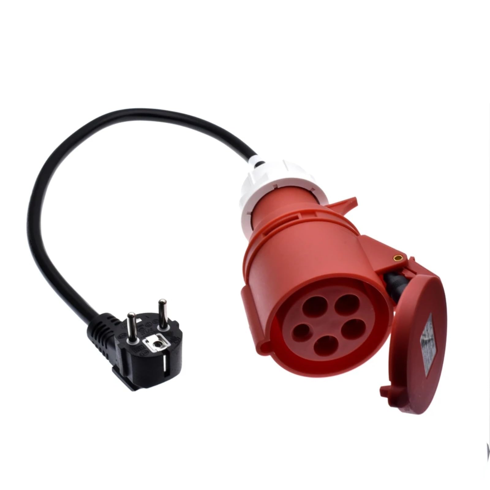 32A 3 fases 11kw adaptador CEE socket rojo | 32A 332P6-532C6