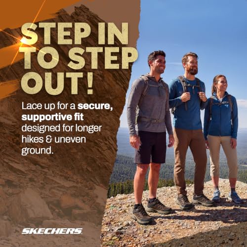 Image of Skechers Men's Terraform Selvin Boot | Casual, Relaxed Fit, Air-Cooled Memory Foam, Water Repellent, Goodyear Outsole