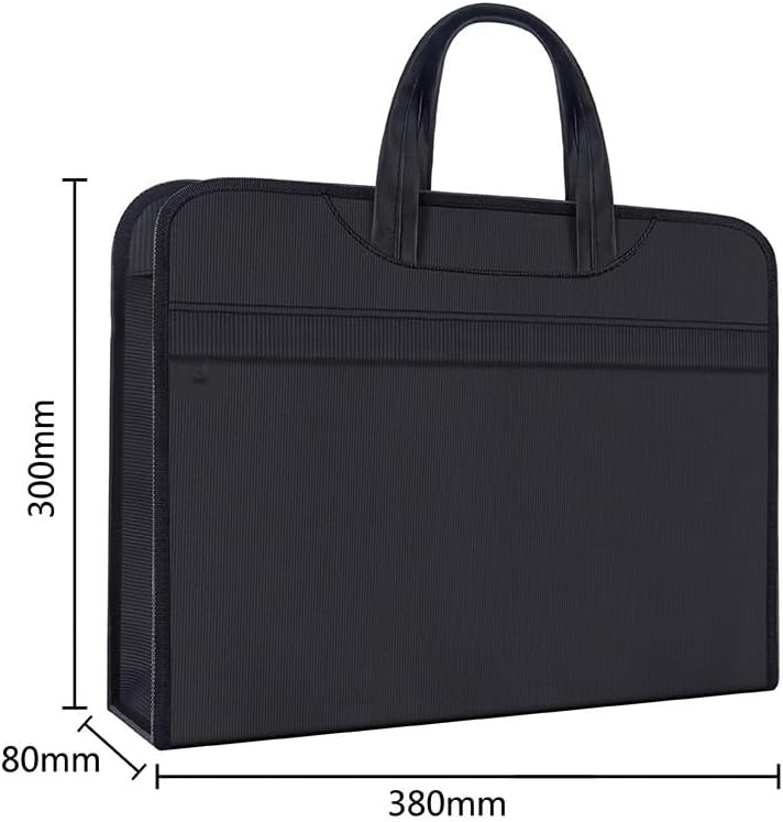 Briefcase Business Document Storage Bag Laptop Protection Handbag Material Organize Pouch Accessories image 4