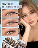 Brown Cluster Lashes Wispy Individual Eyelashes Dark Brown Eyelash Clusters With Bottom Lash Clusters 300Pcs Natural Lashes Individual Cluster D Curl 10-16MM by Zegaine - Image 7