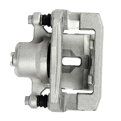 Image of Detroit Axle - Rear Right Brake Caliper w /Bracket Replacement for 2007 2008 2009 2010 2011 2012 2013 2014 2015 Mazda CX-9