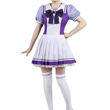 ウマ娘 トレセン学園夏制服 コスプレ衣装 Costomo製 Amazon.co.jp: ウマ娘 プリティーダービー トレセン学園夏制服