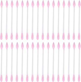 Beaupretty Baby Cotton Swabs 2 Packs/ 400pcs Makeup Cotton Buds Multipurpose Double- head Swabs Cleaning Tool Disposable Cotton Swabs for Home Travel () Pointed Cotton Swabs