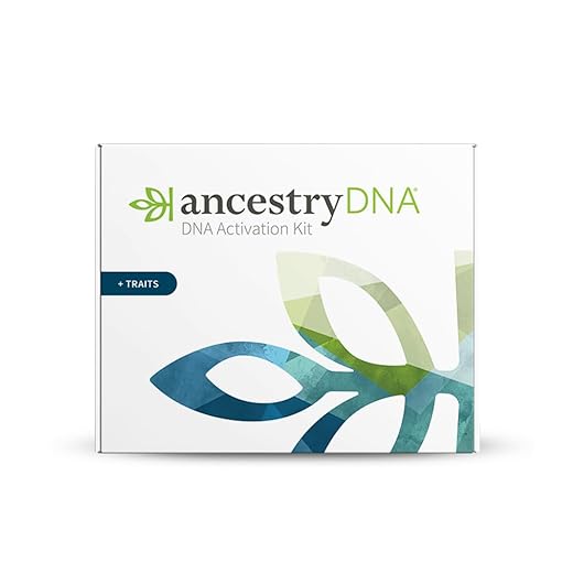 AncestryDNA + Traits: Genetic Ethnicity + Traits Test, AncestryDNA Testing Kit with 35+ Traits, DNA Ancestry Test Kit, Genetic Testing Kit…