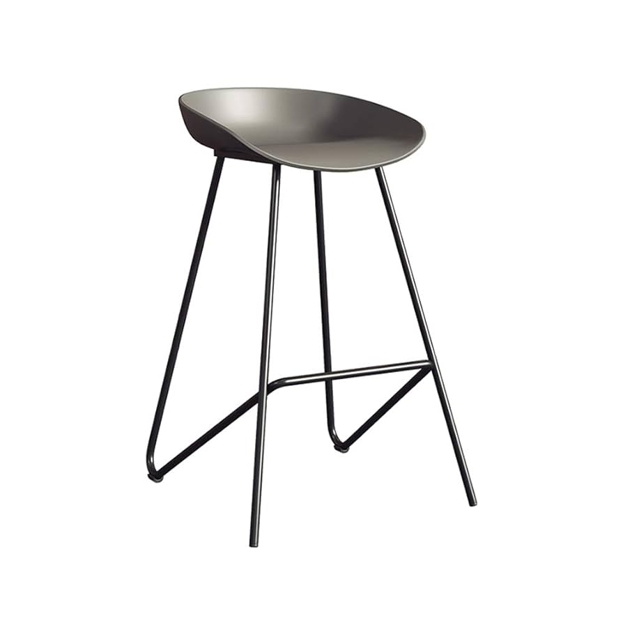 Amazon｜バースツール、カフェ スツール -黒い足、高い 椅子