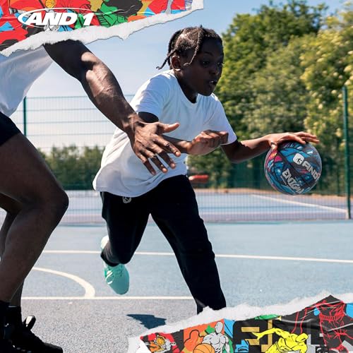 Image of AND1 Mini Basketball Pack Set for Kids (Deflated w /Pump Included): - 7-Inch Premium Youth Size Basketballs, Easy to Grip