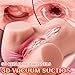 2in1 Pussy Pocket,Male Self Masterburbatar Hands Free Life Size Silicone Blowjobob Machine for Man Mens Masterbuters Masturebor Adult Toy Realistic Underwear X2D2 (Fleshcolor 103)