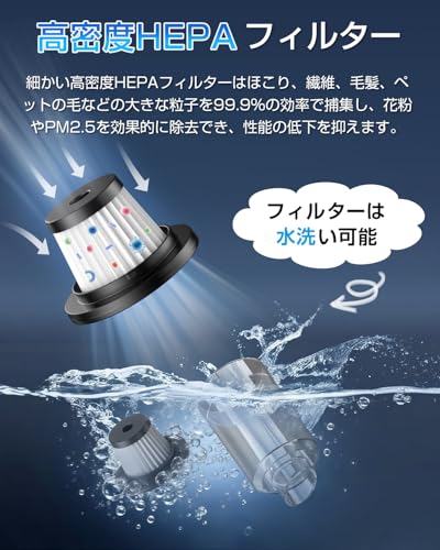 GLAMERGY CY-A5 掃除機 コードレス ハンディクリーナー の商品画像 5