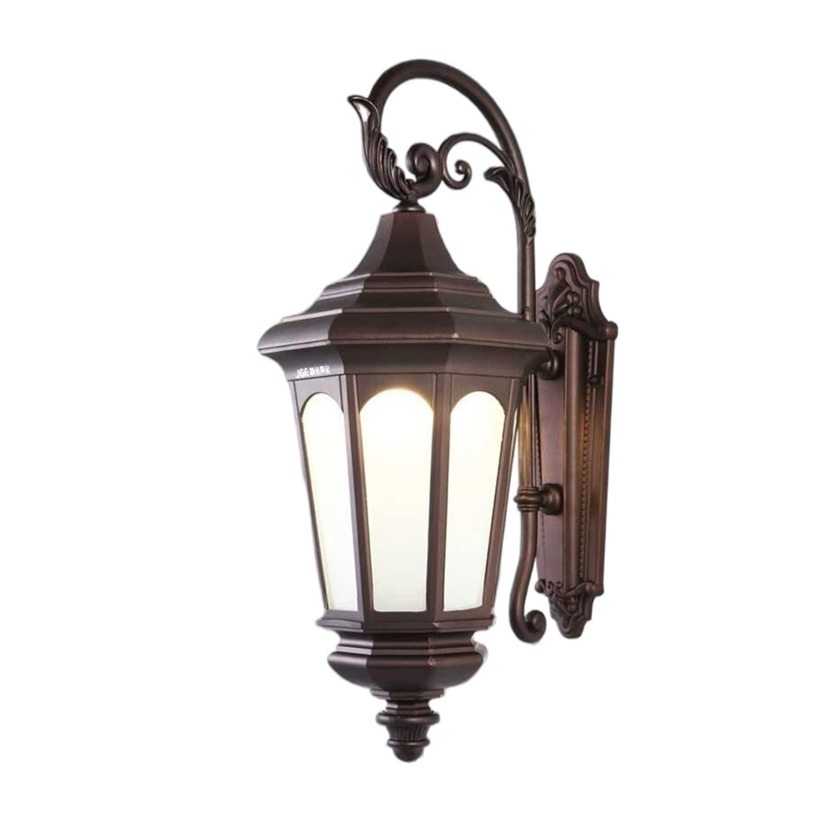 Lumière murale LED extérieure étanche style européen pour jardin et villa