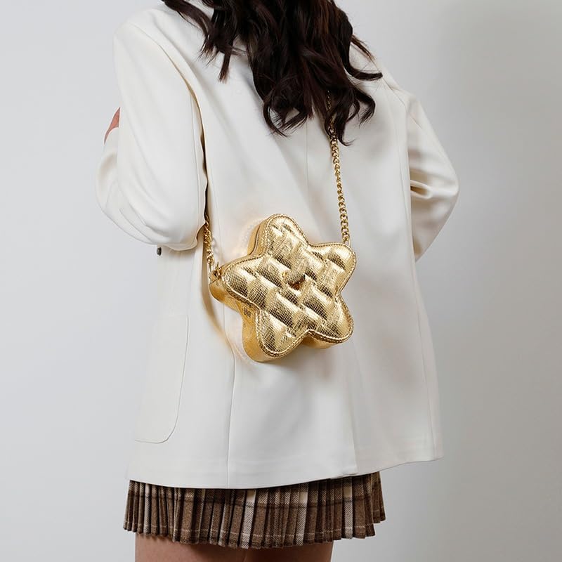 Cute Shoulder Bag for Women, Grunge Y2k Purse Stars Trendy Handbag Coquette Aesthetic Sling Purse Cutecore Crossbody4