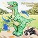 Jovow 2.4GHZ Remote Control Inflatable Dinosaur Toy for Kids,Electric Toy Dinosaur with 360°Rotation,Forward & Backward,Rechargeable Walking Dinosaur Toy for Boys Kids Age 6-8 8-12 Birthday Gifts