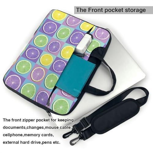 Maletín geométrico impermeable para laptop 14'' miniatura 6