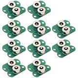 Tacdas Männlich Weiblich 3A DC Magnet Pogo Pin Stecker Federbelastete DC Strombuchse mit Installationslöchern Abstand
