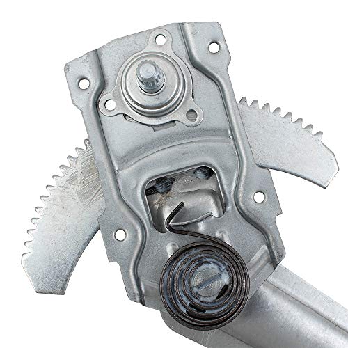 Autoandart Brock Replacement 4 Pc Set Of Front Manual Window Regulators & Crank Handles Compatible With 79-04 Suv Pickup Truck W/Out Vent Window 6980235010 6980135010 #TOP4