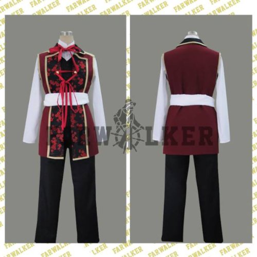 Acos製☆薄桜鬼☆雪村千鶴☆コスプレ衣装 薄桜鬼 雪村千鶴 コスプレ衣装 ACOS フルセット : 薄桜鬼 雪村千鶴
